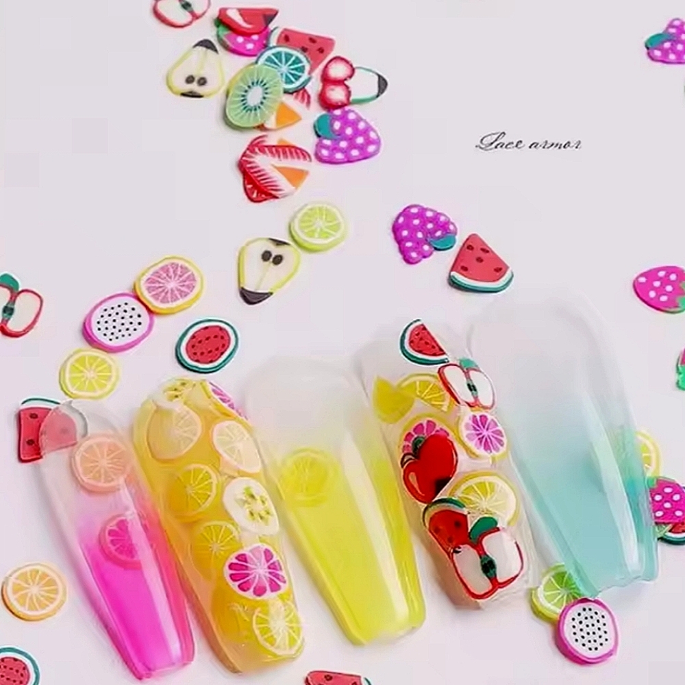 FREE w/ Purchase;  Fimo Clay Nail Art Wheels